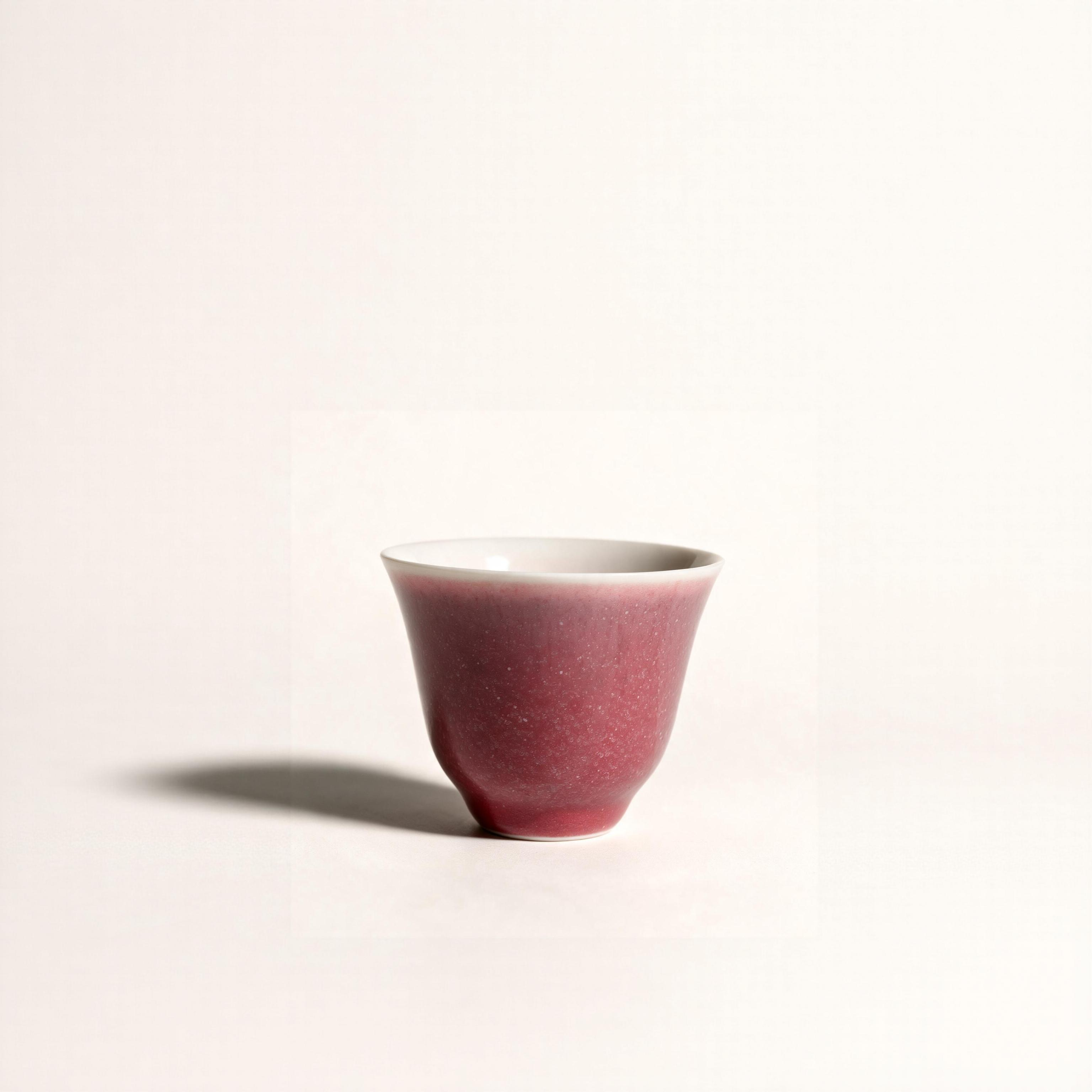 「铃铛」杯 豇豆红 65ml