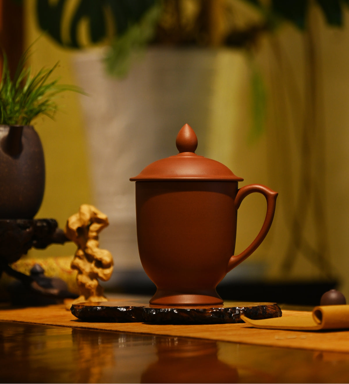 「将军」杯 紫泥（底槽青） 600ml